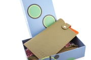 XIT/エックスアイティー vegan leather case khaki
