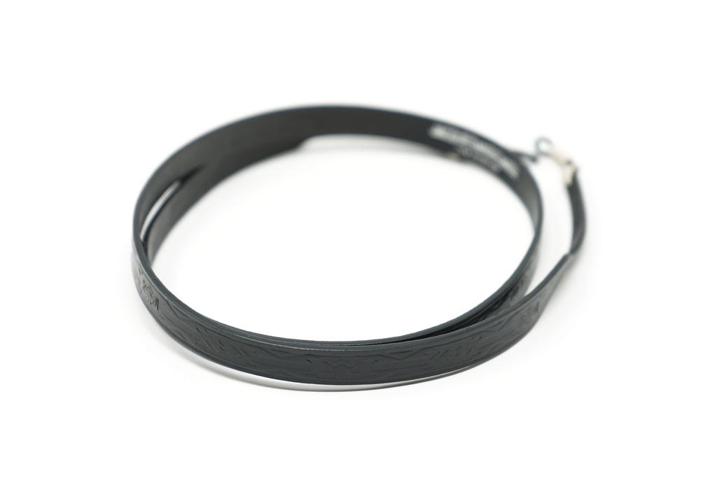 JACQUESMARIEMAGE / ジャックマリーマージュ TOOLED STRAP BLACK