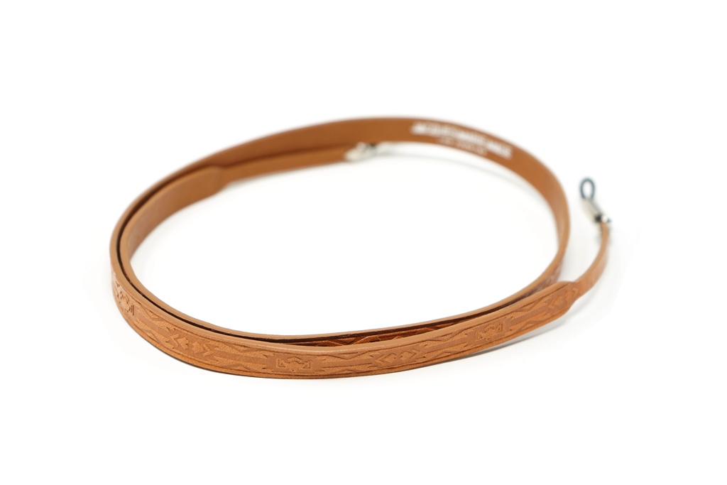 JACQUESMARIEMAGE / ジャックマリーマージュ TOOLED STRAP BROWN