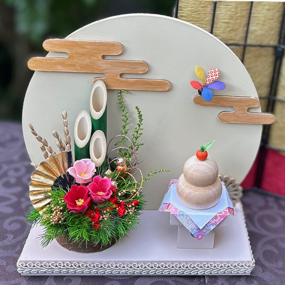 ミニお正月飾り（お餅）