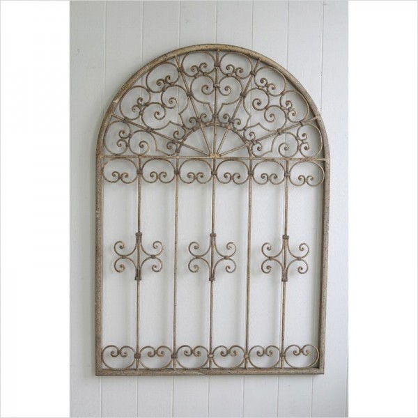 アイアンパネル アイアンオブジェ ヘネラリーフェ ウォールデコ アンティーク調 アイアン飾り 壁面装飾 シャビー ブロカント ア