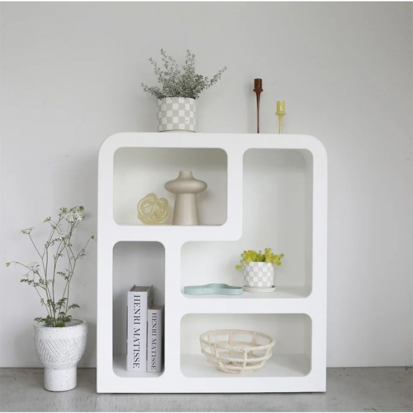 ケイブ シェルフ ラック ホワイト 飾り棚 白 棚 CAVE 小物入れ 置き型 可愛い収納 洞窟 店舗什器 neulo 韓国インテリア ヨーロピ