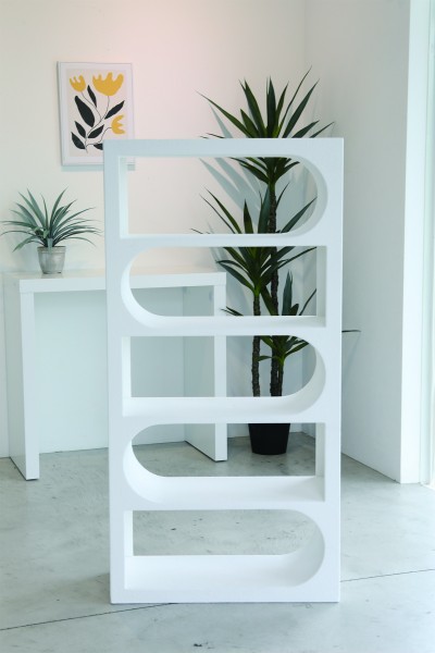 オープンラック ディスプレイラック ケイブ DC シェルフ ラック ホワイト 飾り棚 白 棚 オープンシェルフ CAVE  店舗什器 neulo 