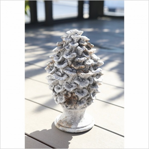 アンティ コーンオブジェ ガーデンオブジェ 置物 アンティーク調 ガーデニング エクステリア 店舗什器 アンティーク調 フレンチ