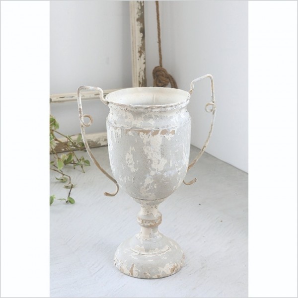 プランター コンポート 鉢カバー ヴェルス カップ フラワーベース プランタースタンド 花瓶 シャビー ブロカント 店舗装飾 店舗