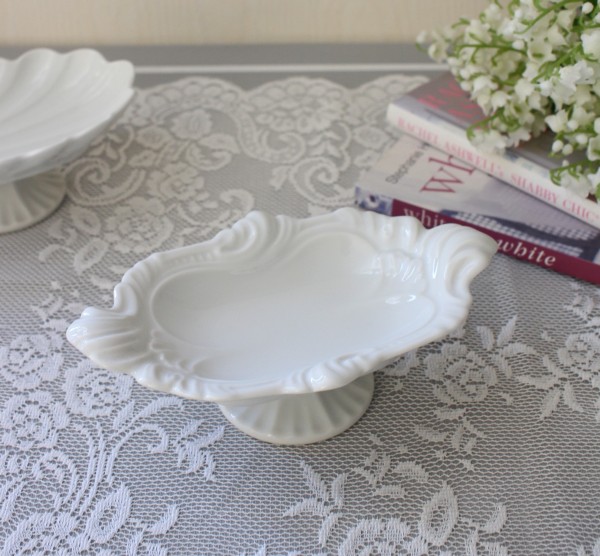 ケーキスタンド プチフールプレート 陶器 日本製 コンポート ミニプレート 台座プレート レリーフ (365) スウィーツトレー  ケー