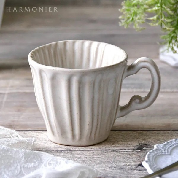 ラセラミカ フォンダコ マグカップ ホワイト マグ イタリア製  イタリア ラ セラミカ フォンダコシリーズ コーヒーカップ 食器 L