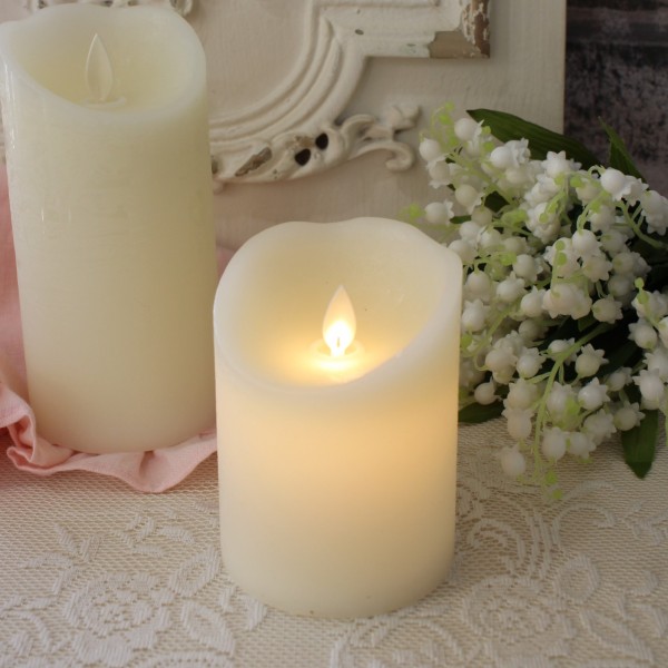 ＬＥＤキャンドルライト ホワイト LEDキャンドル ショート LED ライト キャンドルライト ＬＥＤ蝋燭 ロウソク型ライト アンティ