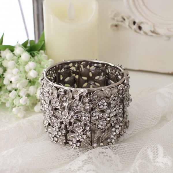 ティーキャンドルホルダー シルバー 金属製 小物入れ ラインストーン (ロウタイプ297) クリスマス 飾り 置物 オブジェ 撮影小物 
