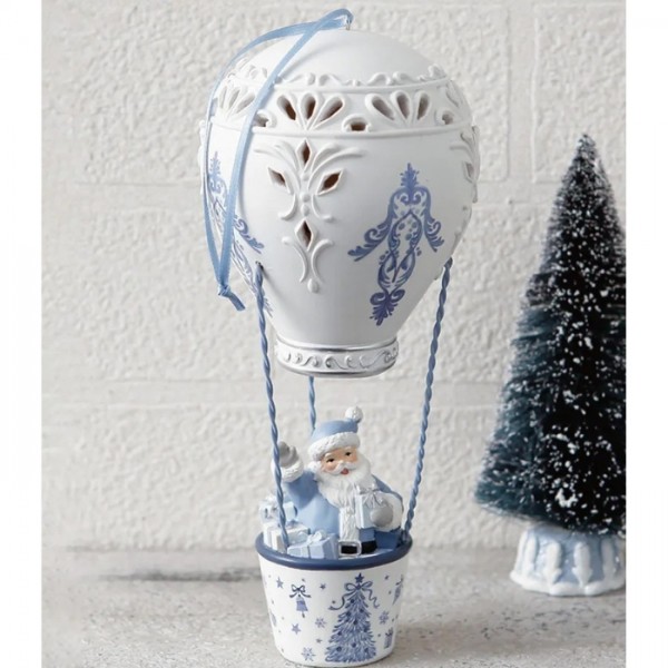 クリスマスオーナメント サンタクロース 気球 バルーン サンタ オブジェ 置物 オーナメント ツリーオーナメント クリスマスギフ