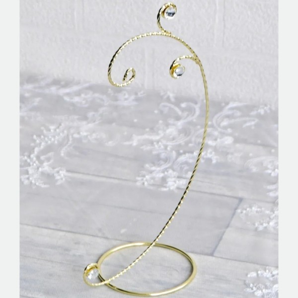 (SALE20%OFF) オーナメントスタンド オーナメントハンガー イーゼル ゴールド 飾り ツリーオーナメント ディスプレイスタンド ク