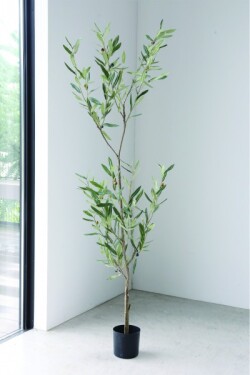 オリーブ 人工観葉植物 ラージ 大きい 造花 人工植物 オリーブの木 ガーデニング 店舗什器 大型植物 店舗装飾 フレンチカントリ