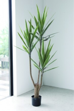 ユッカ 造花 ラージ 人工観葉植物 人工植物 玄関 店舗什器 大型植物 店舗装飾 フレンチカントリー シャビーシック 大きい 大型