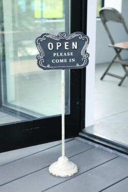 看板 オープン クローズ スタンド オープンスタンド OPEN CLOSE オルドア オープンクローズスタンド 店舗装飾 ブロカント 店舗什