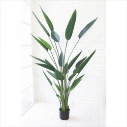 ストレリチア 造花 ラージ 人工観葉植物 人工植物 ガーデニング 店舗什器 大型植物 店舗装飾 フレンチカントリー シャビーシック