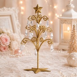 (SALE30%OFF) ジュエル クリスマスツリー ゴールド エレガント ツリー ビーズ ツリー クリスマス ギフト クリスマス装飾 可愛い 