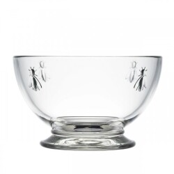 ガラスボウル サラダボウル アベイユ フランス製 蜂モチーフ ナポレオン ガラス製 アベイユ ラージボウル Abeille ガラス ボウル