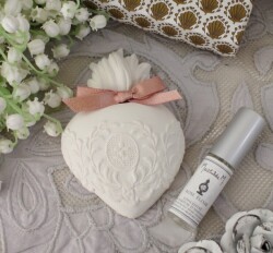 アロマセット アロマストーン アロマオイル ローズ 薔薇 マチルドエム フランス センティッドデコ 香水瓶＆オイルセット ローズ