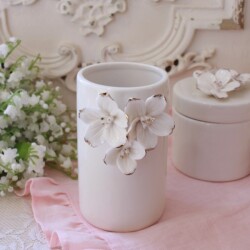 歯ブラシスタンド ブラシスタンド 陶器 高級 おしゃれ 可愛い マチルドエム フランス アムールドフルール (132) ペン立て 陶器サ