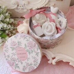アロマセット アロマストーン 置物 5個セット 石膏 可愛い センティッドデコ 限定ＢＯＸ マーキーズ マチルドエム フランス (100