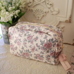 コスメポーチ 化粧ポーチ 花柄 ピンク フラワー 可愛い マーキス  (1160) マチルドエム フランス ポーチ 花 マチルドM Mathilde 