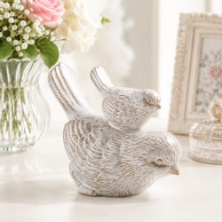 (SALE30%OFF) ファミリーバード 小鳥 置物 バード オブジェ おしゃれ マチルドエム フランス（1167) マチルドM Mathilde M シャ