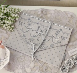 ランジェリーポーチ 旅行用 下着ポーチ リボン トラベルポーチ 可愛い  (430) マチルドエム フランス 下着入れ 女性 レディース 