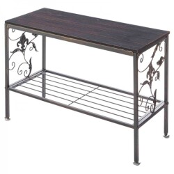 プランタースタンド 花台 アイアン プランター台 フラワースタンド ブロンズ おしゃれ (71867) ダークブロンズ 飾り台 アイアン