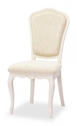 ダイニングチェア ホワイト 猫脚 白家具 椅子 ヨーロピアン アイボリー フルール 輸入家具 東海家具 家具 フレンチ シャビーシッ