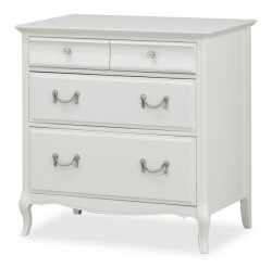 チェスト 引き出しチェスト リビングチェスト 白家具 収納 高級家具 猫脚  ヨーロピアン ミラーナ ホワイト 東海家具 輸入家具 