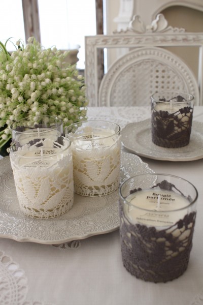 ラベンダーフリージアフランス グラース産 キャンドル