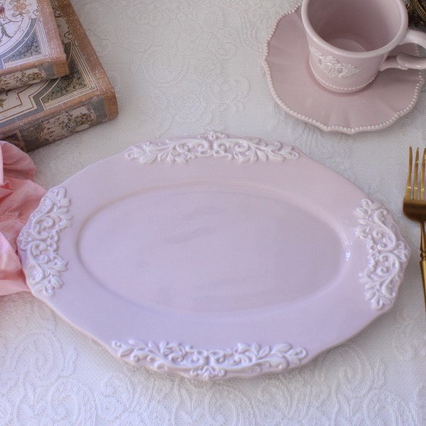 SALE30%OFF) オーバルプレート 楕円皿 アンティーク風 洋食器 ミニョン