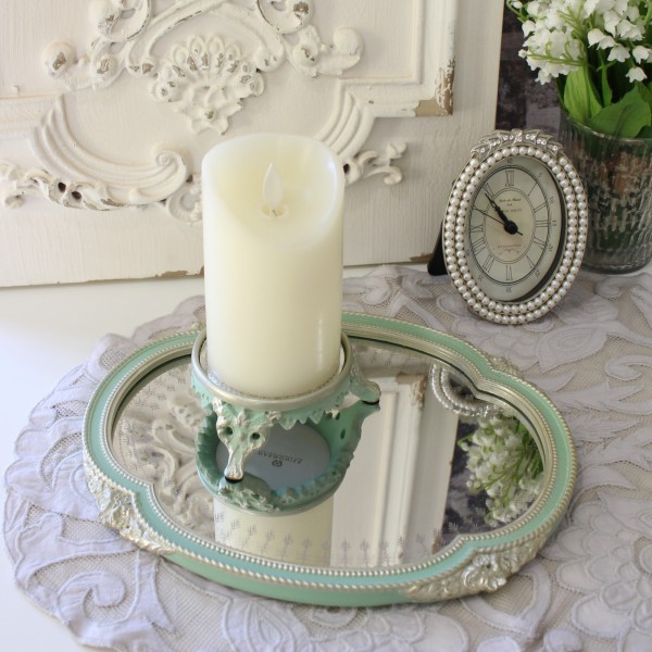 アンティーク ミラートレイ ミラートレー トレイ ディスプレイ