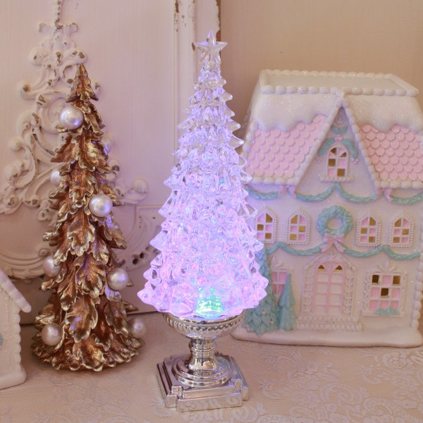 クリスマスツリー ドーム 電動 レトロ 貴