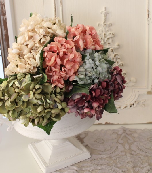 SALE30%OFF) あじさい 造花 アンティーク風 アジサイ 2本セット 紫陽花