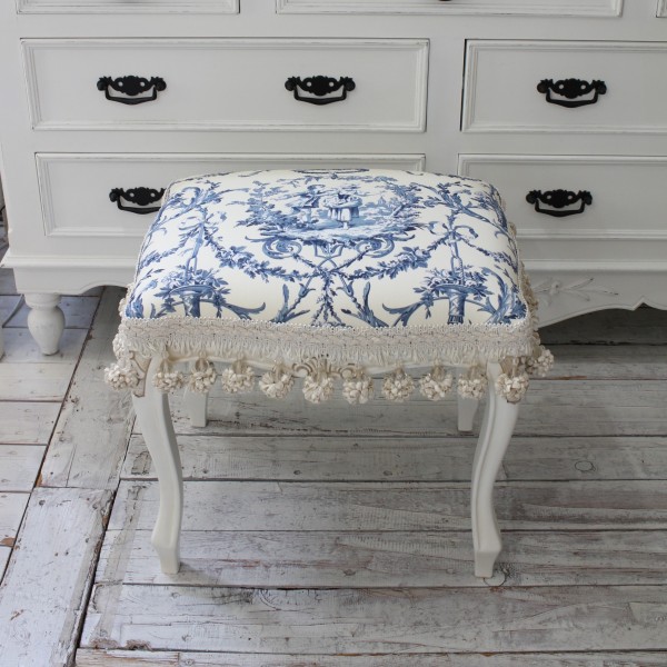 スツール オットマン トワルドジュイ チェア イタリア製