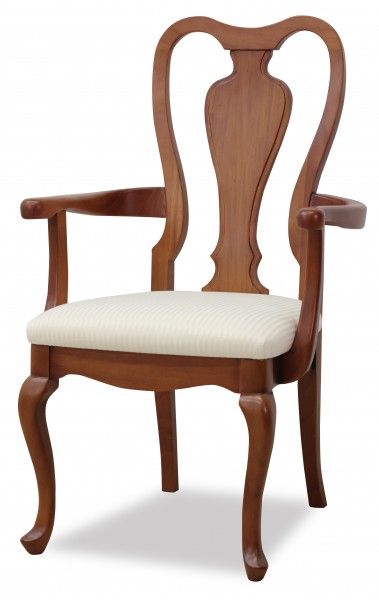 アームチェア ダイニングチェア チェア ブラウン 猫脚