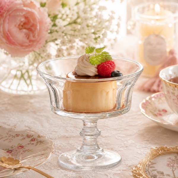 アイスカップ デザートグラス クープ ガラス製 フランス シャンパーニュ 220cc サンデーグラス カフェ風 輸入食器 La Rocher フ