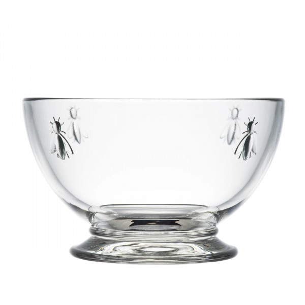 ガラスボウル サラダボウル アベイユ フランス製 蜂モチーフ ナポレオン ガラス製 アベイユ ラージボウル Abeille ガラス ボウル