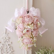 ロココ調♡テーブルフラワーアレンジと壁掛けフラワーアレンジ3点セット♡ ロココ調♡テーブルフラワーアレンジと壁掛けフラワーアレンジ3点セット♡