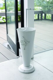 アンブレラスタンド 傘立て ホワイト カサ立て アンティーク調 シャビー ブロカント 店舗什器 おしゃれ シャビーシック アンティ