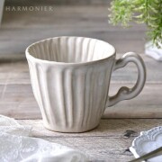 ラセラミカ フォンダコ マグカップ ホワイト マグ イタリア製  イタリア ラ セラミカ フォンダコシリーズ コーヒーカップ 食器 L