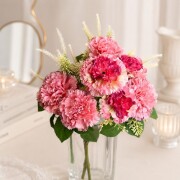 カーネーション ミックスブーケ ピンク ブーケ 可愛い おしゃれ 花束 ブーケ 花 ギフト プレゼント 造花 アートフラワー 枯れな