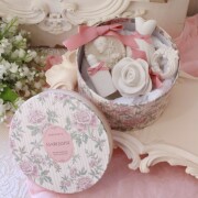 アロマセット アロマストーン 置物 5個セット 石膏 可愛い センティッドデコ 限定ＢＯＸ マーキーズ マチルドエム フランス (100