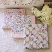 ペーパーナプキン 紙ナプキン ドイツ製 33ｃｍ角 ナプキン アフタヌーンティー 花柄 薔薇 ローズ ヨーロピアン シャビーシック 