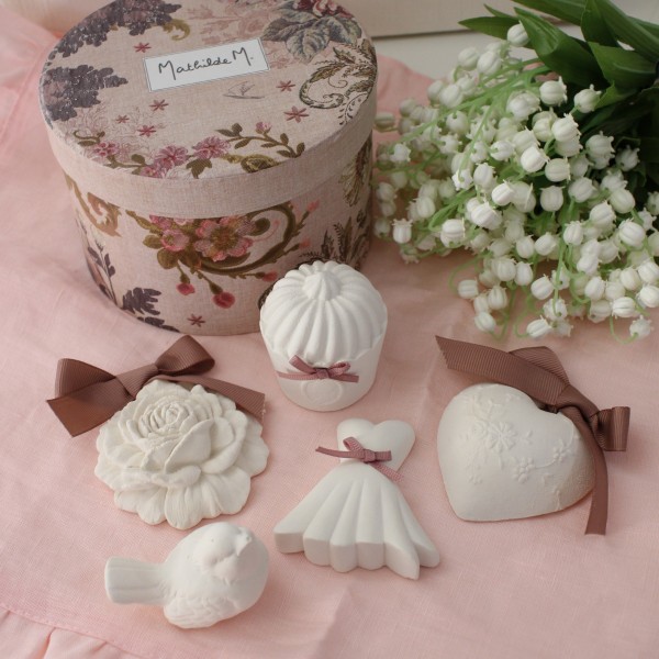 アロマセット アロマギフト 可愛い オブジェ マチルドエム フランス センティッドデコ 限定ＢＯＸ 5個セット  ローズエリクサー 