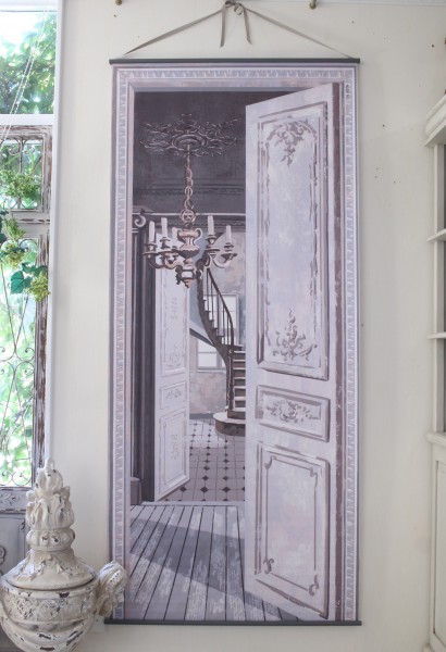 タペストリー スクリーン 壁飾り おしゃれ アンティーク風 (742) マチルドエム フランス ウォールデコ 額絵 可愛い マチルドM Ma