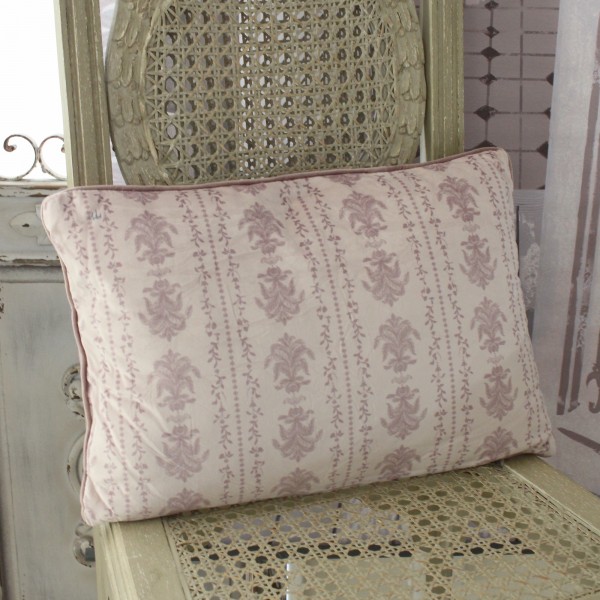 クッション 花柄 シャビー マチルドエム フランス 長方形 フラワー (768) 45×30cm アクセントクッション 飾り マチルドM Mathild