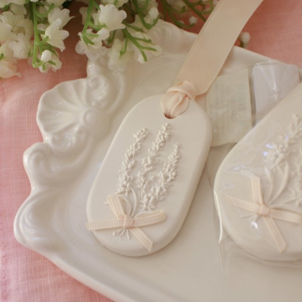 アロマ 石膏 ラベンダー ルームフレグランス アロマストーン 石膏プレート センティッドデコ ラベンダープレート (1184) マチル