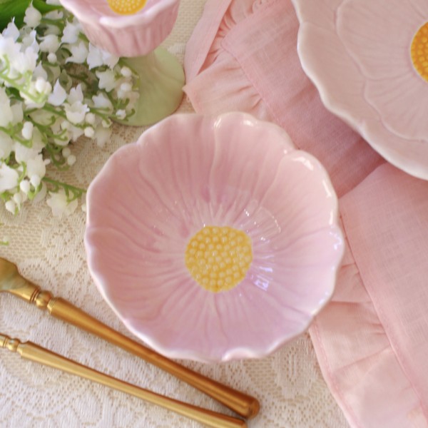 ボウル スモール フルーツボウル ピンク フラワー 可愛い 食器 チューリップ マチルドエム フランス（1199) マチルドM Mathilde 